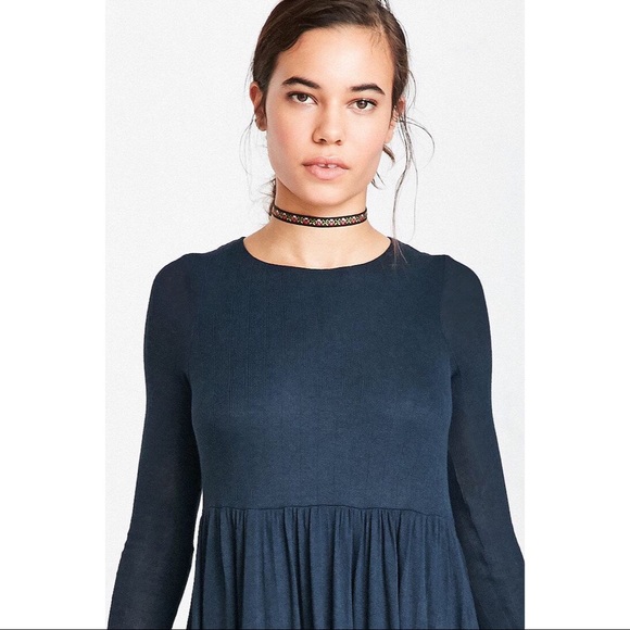 Urban Outfitters | Kimchi Blue Ribbed Knit Dress - Picture 2 of 7